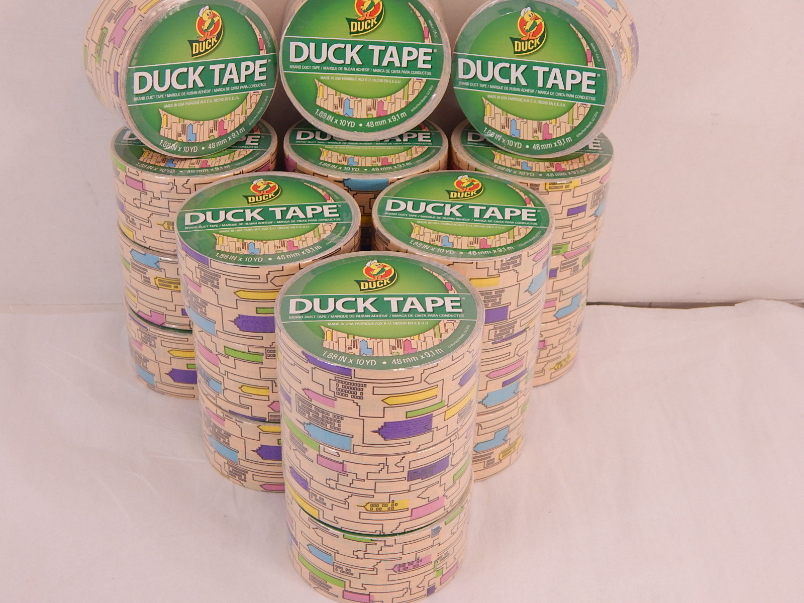 x 60 yd 48mm x 55m ACE 60-YD 4172854 Brown Professional Grade Duck Tape 1.88 in