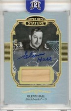 2019-20 Upper Deck Stature Portrait Stick Auto /9 Glenn Hall
