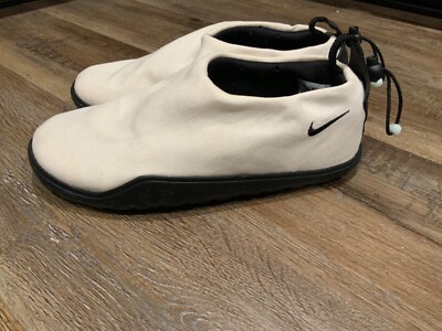 New Nike ACG Men's Summit White Black Moc Comfort DZ3407-100 Size 10.5