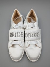 BETSEY JOHNSON Women  s Dress Bridal Shoes Size-11M W42 