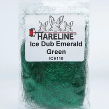 Hareline Ice Dub - Emerald Green