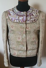 Prada Rhinestone Jacket Floral Womens  DESIGNER!