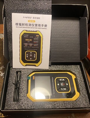 FNIRSI GC-01 Geiger counter Nuclear Radiation Detector Tester Personal Dosimeter