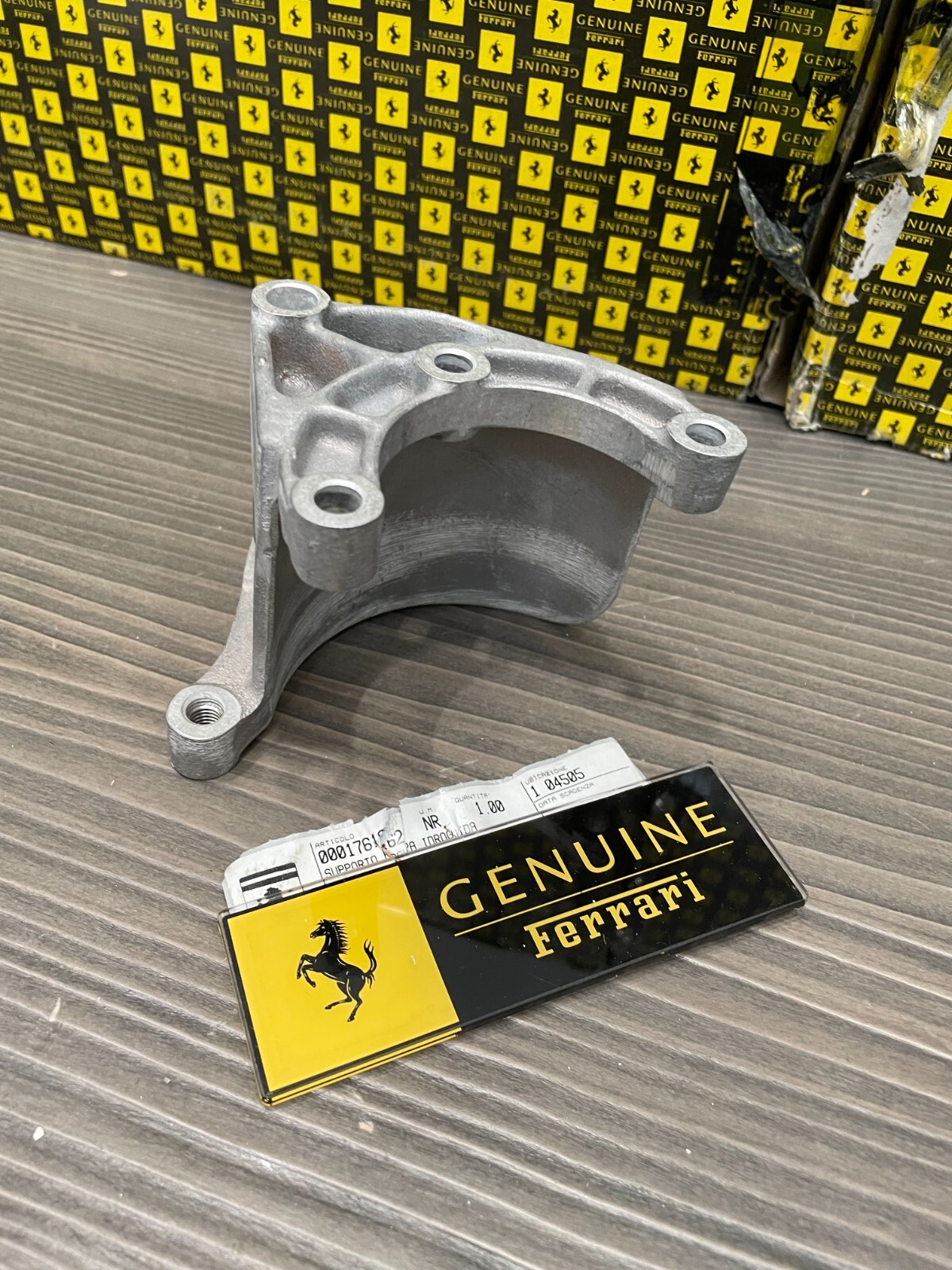 Ferrari 360 Hydraulic pump support Bracket 176162 eBay