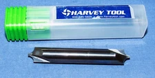 Harvey Tool 2 Flute Carbide Double end rounding end mill 0.140" Radius