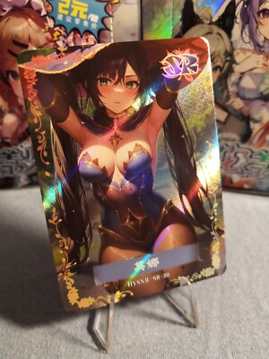 MONA - Flower Girl - SR-30 - Goddess Story Waifu Genshin Impact Hot Mommy Sexy