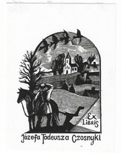 JURIJ PROCAN: Exlibris f�r J�zefa Tadeusza Czosnyki