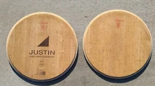 5 Authentic Solid Oak Wine Barrel TopsFrom California Wine country FREE SHIPPING