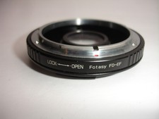 FOTASY Canon FD lens Adapter Ring for Canon EOS EF mount Camera FOTASY Canon FD