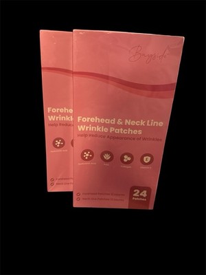 Forehead & Neck Line Wrinkle Patches Lot Of 2 