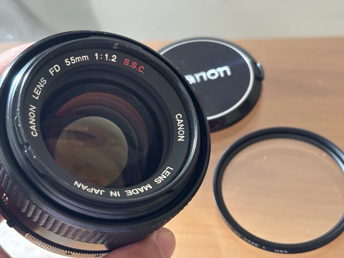 Canon FD f/1.2 Camera Lenses 55mm Focal for sale - eBay