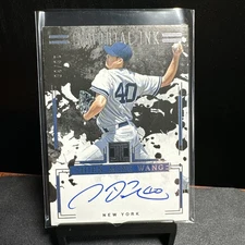 16/35 CHIEN-MING WANG IMMORTAL INK AUTO 2025 Panini Impeccable #II-CMW YANKEES !
