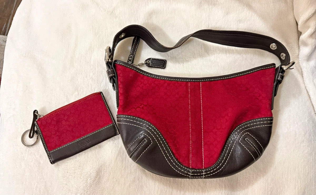 Coach Black Signature Hobo Bag for sale - eBay