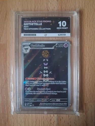 2025 Black Star Promo Gothitelle #211  Ace Gem Mint 10
