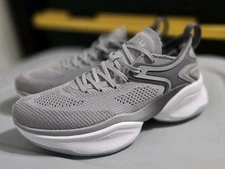 APL HYSPEED / Luxury Running Shoe Cement Grey Mens size 8.5 Retail $400+!!