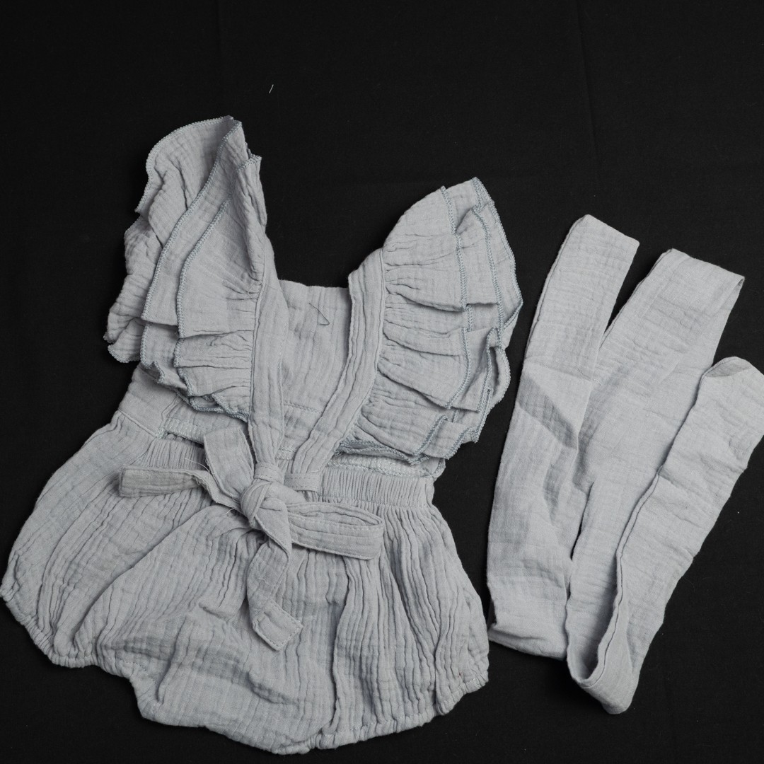 Baby Grows Pink Blue and Brown 70cm x 3 New In Packaging image 4