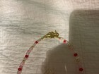 Artist Glass Lamp works Hearts,Gems, Facet crystal Necklace Set — photo 6
