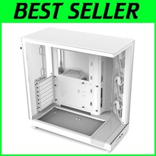 Panoramic Glass Panels High-Airflow Mid-Tower Case White
