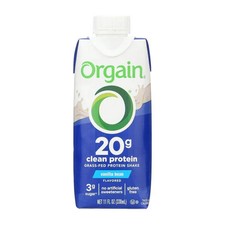 Vanilla Bean Protein Shake  11 Oz(Case Of 12) By Orgain 8.37 per gallon