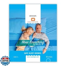 MyoTape - Sleep Tape for Adults - 90 Nights - Reduce Snoring - Improve Sleep 