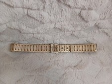 Vintage 50's Or 70's Pale Gold Tone Metal Mesh Belt Extra Small Retro Disco