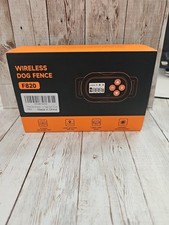 TTPet F820 GPS Wireless Dog Fence Pet Electric System for Dogs Over 10 Lbs