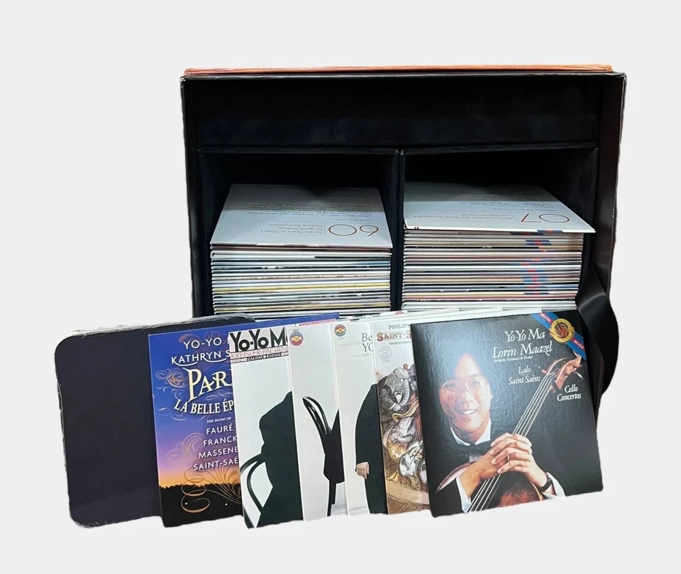 *RARE* Yo-Yo Ma 30 YEARS OUTSIDE THE BOX CD BOX SET  90 CDS - Image 4 of 4