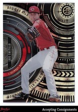 2017 Bowman High Tek Black Galactic Diffractors #BHTLC Luis Castillo REDS 1/1