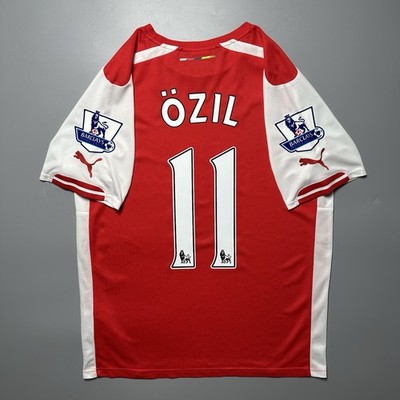 エジル　＃11　ドイツ代表　Arsenal　インポート　ユニフォーム ARSENAL PUMA 2014/2015 FOOTBALL SOCCER HOME JERSEY #11 OZIL SIZE