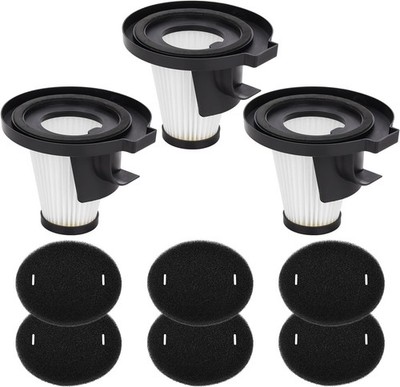 Replacement Filters for Ionvac ZipVac 3 in 1 Corded Upright Handheld Floor