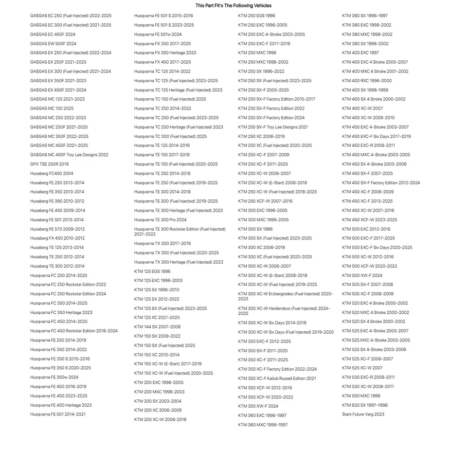 Tusk Solid Typhoon Mud Brake Rotor, Front For HUSABERG FC450 2004 - Image 3 of 4