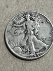 1944  Liberty Walking Half,  Circulated