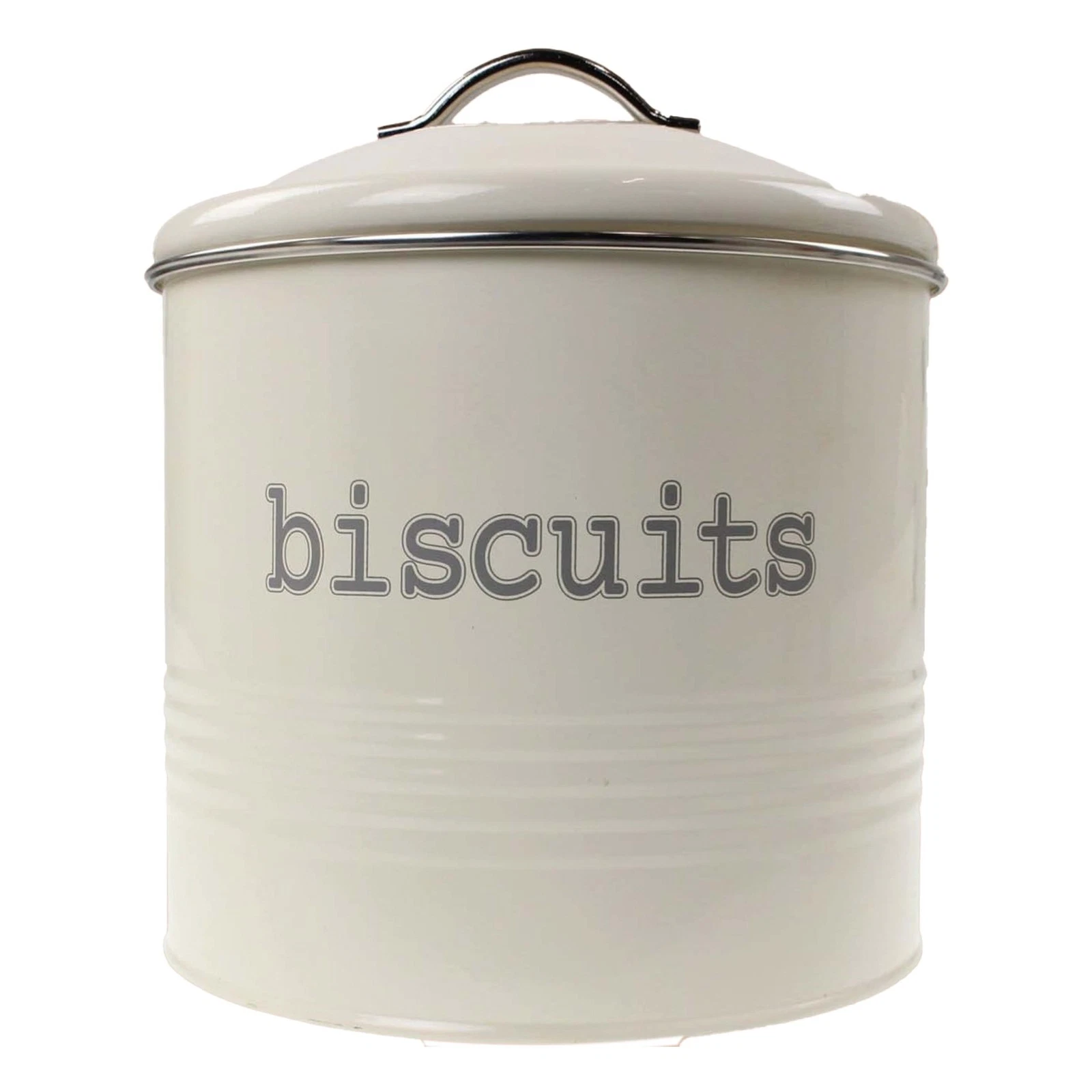 Apollo Round Cream Biscuits Canister Kitchen Food Biscuit Storage Tin Container
Opens in a new windo