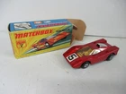 Matchbox Lesney Superfast SF7 Hairy Hustler- BLACK base, NO SIDE LABELS, boxed