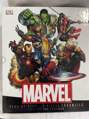 Marvel Chronicle Visual History DK Hardback Book