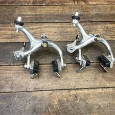 Vintage Shimano 600 BR-6207 Brake Caliper Set Front Rear 39-49mm Reach Japan