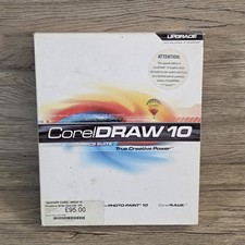 CorelDRAW 10 Graphics Suite - Set completo in scatola + scheda di autenticità PAC