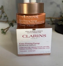 Clarins Extra Firming Energy Radiance-Boosting, Wrinkle-Control Day Cream 1.7 oz