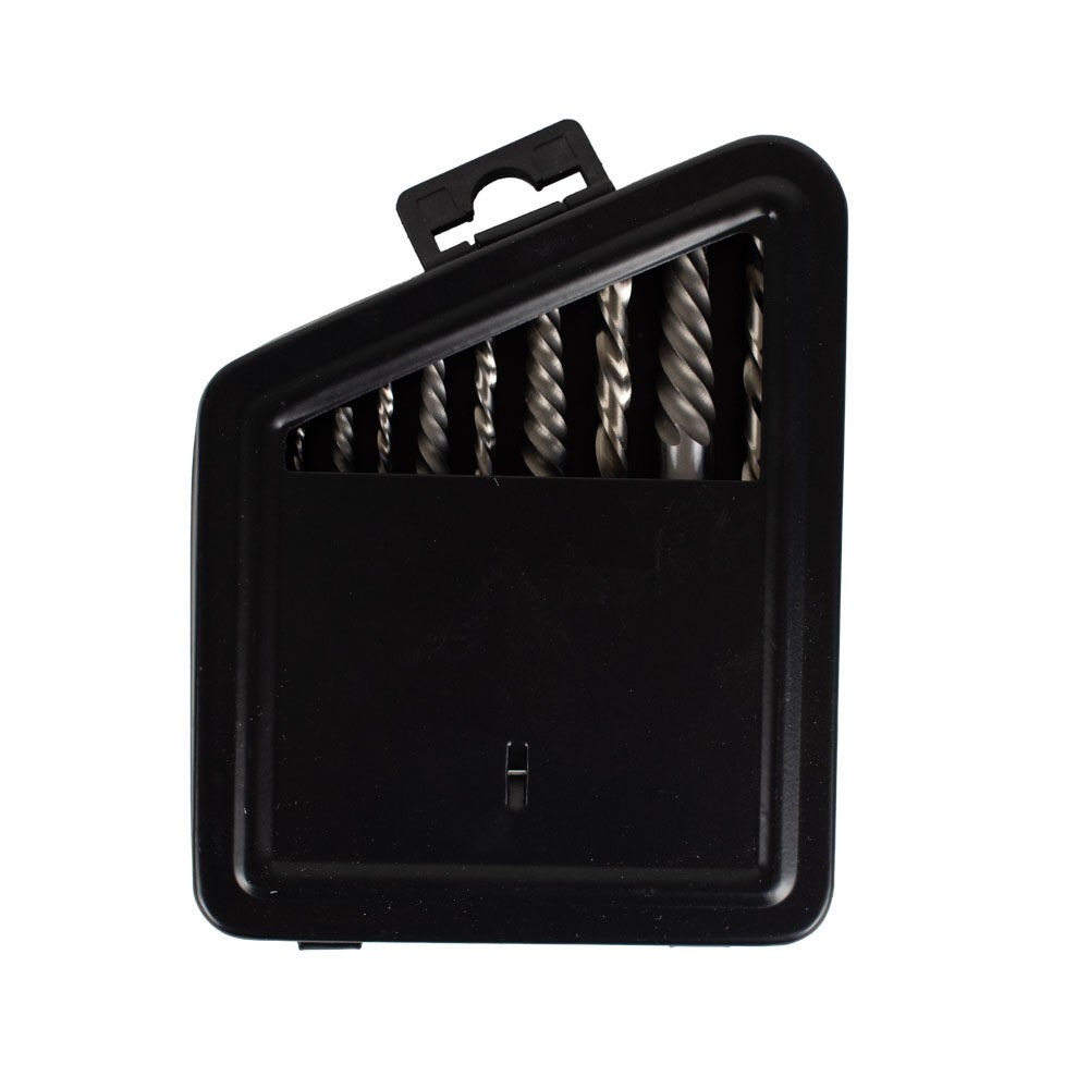 Набор для левого сверла Forney Industries состоящий из 10 частей и спирального шнекового экстрактора 21490₽