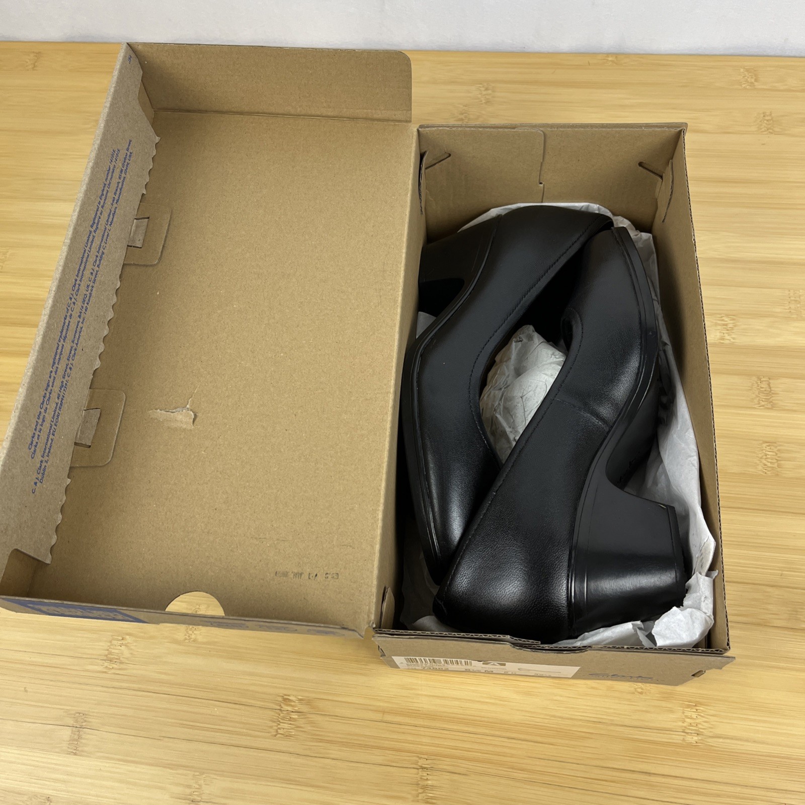 Clarks Black's Emily 2 Ruby Pump, Black Leather, … - image 10