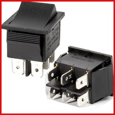 6 Pin Foot Pedal Switch for Power Wheels Ride on Toys Car 2 Pcs 6V 12V 24V