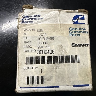 Genuine Cummins 3080406 Pressure Sensor SEN PRS SmartPower OEM NOS