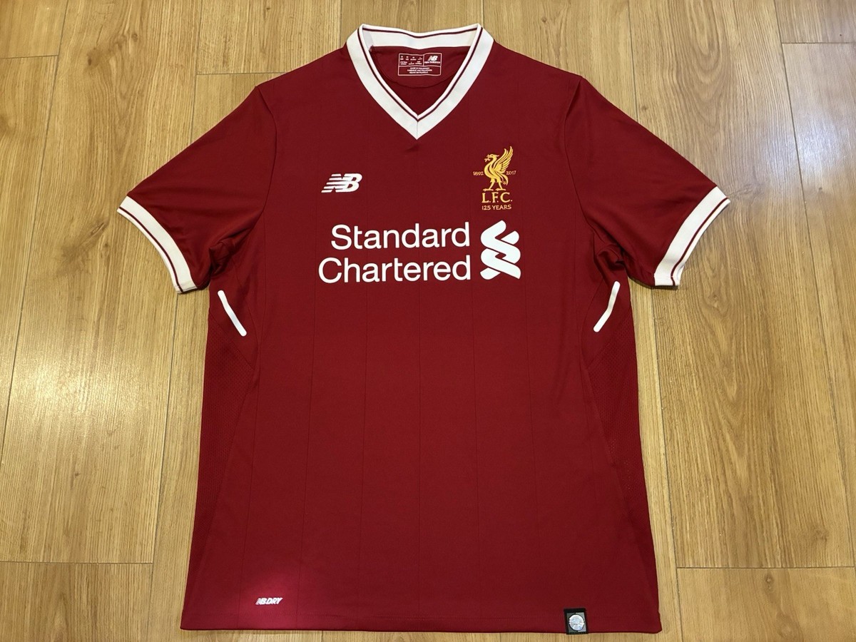 Original Liverpool FC Home Shirt 2017 2018 Medium UK
