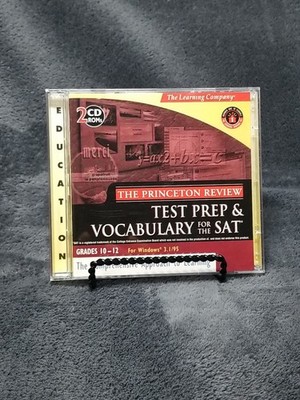 Princeton Review Test Prep Vocabulary For The SAT - CD ROM (1998) Windows