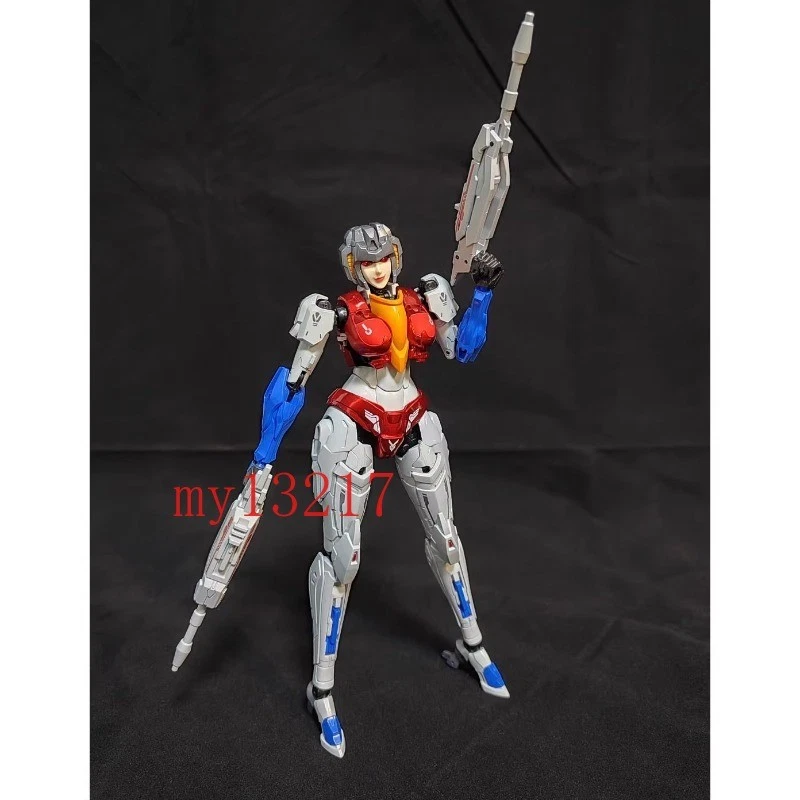 Collection Space CS03 Transforming Toy Robot Red Spider Mecha Girl Action Figure - Image 2 of 4