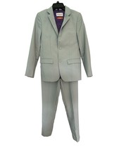 Opposuits Youth Boys Suit Jacket And Dress Pants Sz 16 Grey Formal