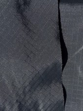 Fabric Ripstop Nylon Black 3yd