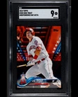 New Listing2018 Topps - Mike Trout #300 Independence Day /76 SGC 9