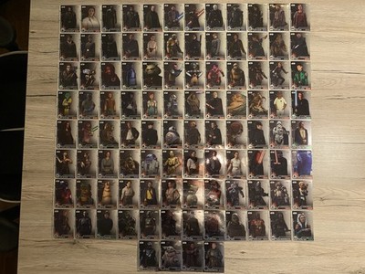 Topps Chrome Star Wars 2023 Base Set 1-100 Vollständig 