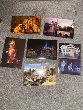 Vintage Disneyland Postcards lot of 6 Scarce FC.1